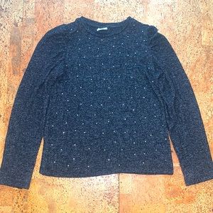Zara soft sweater with sparkle